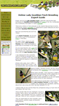 Mobile Screenshot of lady-gouldian-finch-breeding-expert-guide.com